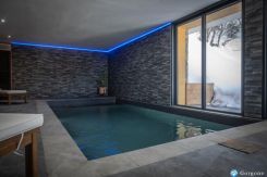 Location chalet avec piscine Alpes cliquez ici pour agrandir les photos de cette location à la_plagne