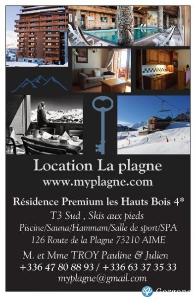 Photo n°10 de :T2/3 4* Sud sur les pistes piscine spa la plagne