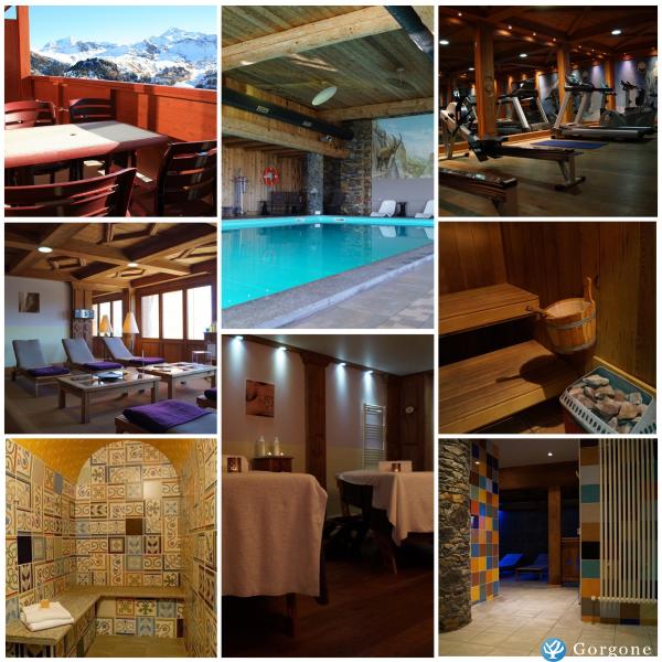 Photo n°9 de :T2/3 4* Sud sur les pistes piscine spa la plagne